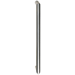 Stangengriff Edelstahl matt gebürstet 1600/1570/30mm H=80mm gerade Stützen NA M8 Nr. 817182