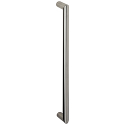 Stangengriff Edelstahl matt gebürstet 1600/1570/30mm 25° schräge Stützen NA M8 Nr. 817582