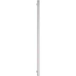Stangengriff Edelstahl matt gebürstet/LM Niro-eloxiert 1600/1400/30x30mm gerade Stützen NA M8 Nr. 852582