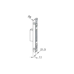 Winkhaus Schließblech TM-22-4-V MC, Holz 4mm Falzluft (MG:B5) 1848695