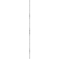 Winkhaus Schließleiste U2413-62 B AVU FAB UMV2 Rechts, Mattchrom (MG:B5) 5017331