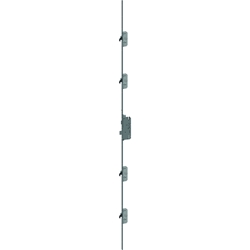Mehrfachverriegelung 35/92/10 mm U-Stulp 24x6mm Edelstahl, Din Links