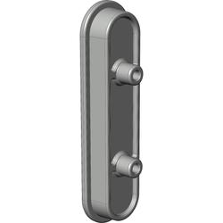 Winkhaus Griffmuschel PP.F9 titanfarbig (MG:S1) 5112913