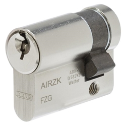 Abus Profilhalbzylinder CeniT N FZG 10/30mm inkl. 3 Schlüssel vernickelt DIN EN 1303 und DIN 18252 Nr. 88118