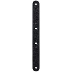 Ekey Montageplatte SE micro plus rund, 20x200x2,7mm ABS frontseitig genarbt, schwarz Nr. 101 881