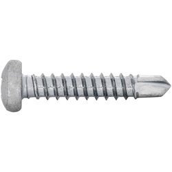 Bohrschrauben 4.8x38mm hell verzinkt, passiviert Bohrspitze nach DIN Nr. 17648X38 (alt: 3111000-4.8-38)