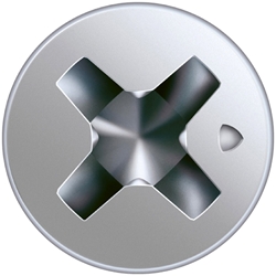 SPAX Fensterbauschraube 3.9x38mm FEX-A Titan Silber, Senkkopf, mit Fräsrippen optimierte Oberfläche Nr. 1401470390385