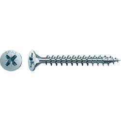 SPAX-S Spanplattenschraube PZ 4.5x50mm WIROX, Flachkopf, 4Cut HP Vollgewinde Nr. 1081010450505
