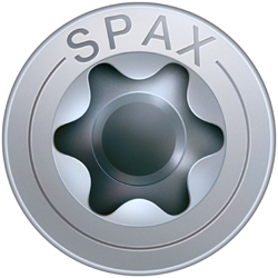 SPAX-S Spanplattenschraube TX (T-STAR plus) 4.5x50mm WIROX, Flachkopf, 4CUT HP Teilgewinde Nr. 0191010450505