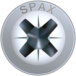 SPAX-Z Rückwandschraube 3.5x35mm WIROX, 4CUT, PZ, HP Vollgewinde Rückwandkopf Nr. 0281010350352