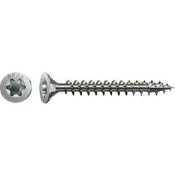 SPAX-S Spanplattenschraube TX (T-STAR plus) 3.5x35mm Edelstahl A2 Flachkopf, 4CUT KP Vollgewinde Nr. 1197000350353