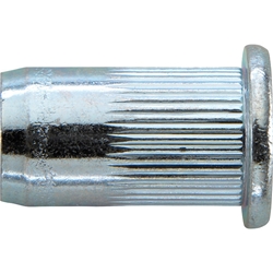 Blindnietmutter Stahl verzinkt M5x7x11,5mm Flachrundkopf (Gesipa) Nr. 6420176