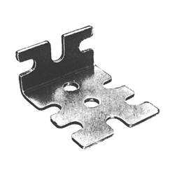 Eurowinkel 32mm verzinkt, universell einsetzbar für Korpus, Fachboden, Rückwand und Blende Nr. 204025