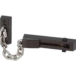 Abus Türkette,mit integrierter Kettenhalterung, SK66 B/DFNLI Stahl braun gehärtet Made in Germany Nr. 01366