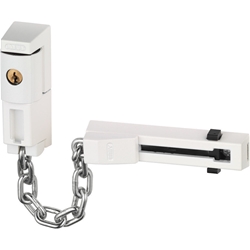 Abus Türkette,abschließbar, SK78 B/DFNLI Stahl weiß gehärtet Made in Germany Nr. 03963