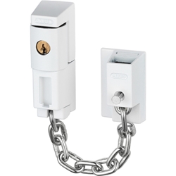 Abus Türkette,abschließbar, SK79 B/DFNLI Stahl weiß gehärtet Made in Germany Nr. 03969