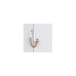 Abus Türkette,abschließbar, SK79 B/DFNLI Stahl weiß gehärtet Made in Germany Nr. 03969