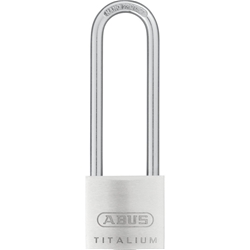 Abus Vorhangschloss,Titalium 64TI/30HB60 Lock-Tag HB, 2 Profilschlüssel, TITALIUM™-SpezialALU Gehäuseb. 30mm,Gehäuset. 13mm,H 93mm, verschiedenschließend Nr. 79469