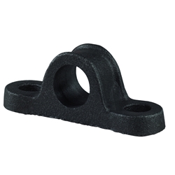 Achsbock zu Räder, Achse Ø 20mm, Auflagefläche 80x34mm, BH 50mm Nr. D75.020