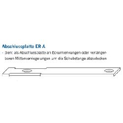 Winkhaus Abschlussplatte E.A.125 (MG:E1) 5074503