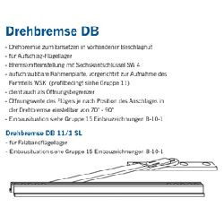 Winkhaus DK-Drehbremse, für Beschlagnut DB 11, Stahl silberfarbig (MG:E1) 1848599 (KLT: 80 / Pal.: 640)
