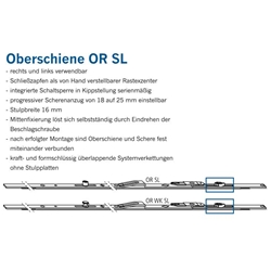 Winkhaus DK-Oberschiene, mit Schließzapfen, Rollzapfen OR 1025/1, DIN Links-Rechts, Stahl, silberfarbig, galvanisch verzinkt Flügelteil, FFB 775-1025 (MG:G1) 4964342