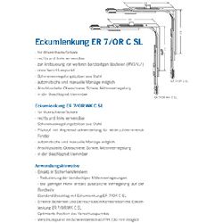 Winkhaus DK-Eckumlenkung, einbruchhemmend ER 7/OR WK C, Stahl, silberfarbig (MG:G1) 2778191