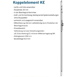 Winkhaus Koppelelement KE SL (MG:A1) 4982891