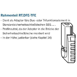 Winkhaus Rahmenteil SL RT DFE-TFE (MG:A4) 4937821