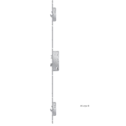 KFV Türgetriebe AS 2750 SA R Q B296 F20/50/92/8 SKG 2 2mm abgesetzte Softlockfalle hell verzinkt Nr. 3488940