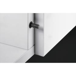 Hettich Öffnungssystem, für Topfscharnier, Kunststoff Push to open Magnet, 9089632, anthrazit zum Einlassen, Langhub