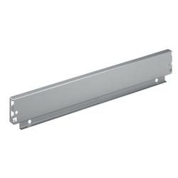 Hettich Schubkasten-Rückwand, Korpusbreite 500mm InnoTech 1061905, silber pulverbeschichtet für Standardkorpusbreiten