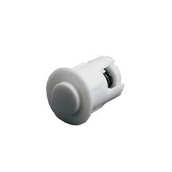 Hettich Öffnungssystem-Puffer, für Front Easys 9082365, Bohr Ø 8mm, Kunststoff weiß Durchmesser 10mm, Länge 12mm