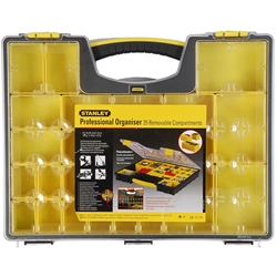 Stanley Organizer Profi 25 Fächer 42,2x5,2x33,4cm herausnehmbare Boxen Nr. 1-92-748