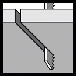 Bosch Stichsägeblatt T 118 EFS Basic for Stainless Steel, 5er-Pack Nr. 2608636497
