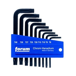 Winkelschraubendreher-Satz Torx-Antrieb T 8-40 im Halter (forum)
