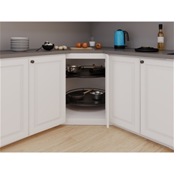 Vauth-Sagel Cor Wheel Pro, 4/4, Set mit 2 Böden, Premea lavagrau, 900x900mm, Seitentiefe min. 490 mm, Zuladung max. 27,5 kg je Boden, max. 12 kg je Boden Nr. 90009631