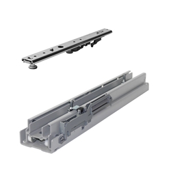 Vauth-Sagel Tal Larder, Führung, silber, HSA, Einbauhöhe 1.200 bis 2.140 mm, Korpusbreiten 300 und 400 mm Nr. 90008239