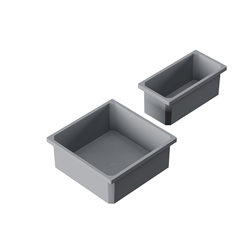 Vauth-Sagel Abfallsammler ENVI Drawer zusätzlicher Behälter 2,7 Liter, hellgrau Nr. 90006742