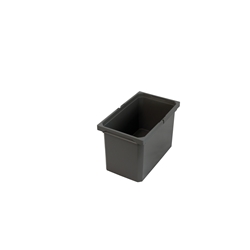 Vauth-Sagel Abfalltrennsystem ENVI Free, Höhe: 256mm, 16 Liter, lavagrau, LxBxH 230x382x256mm Nr. 90009392