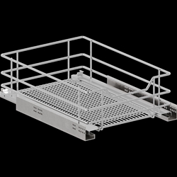 Vauth-Sagel Sub Basket K500 Saphir chrom, Innenauszug mit Führungen und Distanzleiste, Einbautiefe: min. 515mm, Einbauhöhe: 160mm Nr. 90003478
