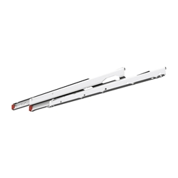 Vollauszug Fulterer FR 6500/300 weiß, Tragkraft bis 50 kg, EB 12mm Nr. 1002281016