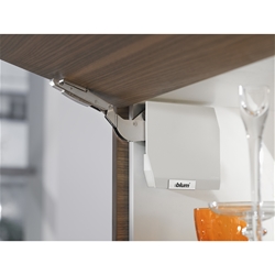 Blum AVENTOS HK-S Hochklappe, Kraftspeicher, LF=400-1000 (bei 2 Stück), für TIP-ON, seidenweiss/inox-g. Nr. 20K2C00T06