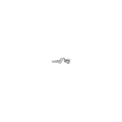 Blum CLIP top Standardscharnier 110°, Innenanschlag, mit Feder, Topf: Einpressen, vernickelt (VE:50) Nr. 71T3780