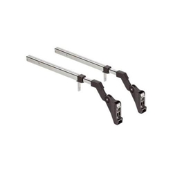Blum AVENTOS HF Hochfaltklappe, Teleskophebel (Set), KH=760-1040 mm, symmetrisch, vernickelt Nr. 20F3900.01