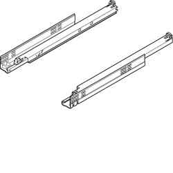 Blum TANDEM plus BLUMOTION Vollauszug, Führung, 30 kg, NL=420 mm, für Kupplung, links/rechts, verzinkt (VE:6) Nr. 560H4200B