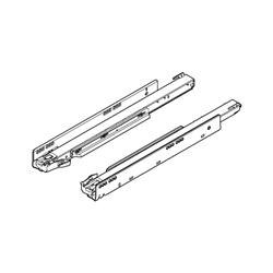 Blum LEGRABOX Korpusschiene mit TIP-ON, Vollauszug, 40 kg, NL=550 mm, links/rechts, verzinkt (VE:6) Nr. 750.5501T