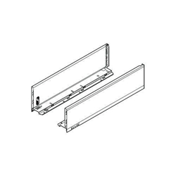 Blum LEGRABOX Zarge, Höhe K (128.5 mm), NL=500 mm, links/rechts, für LEGRABOX pure, oriongrau matt Nr. 770K5002S