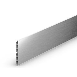 Rehau Raubase Sockelblende magic, 150 mm Alu gebürstet, 150x4000 mm Nr. 13471641020