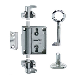 JuNie Drehstangenschloss 7010 (1-6) D: 30mm (Bart 8x8mm) rechts/links Nr. 7010.30002